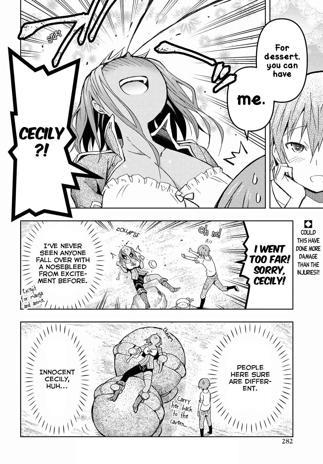 Dungeon Tou de Yadoya wo Yarou! Souzou Mahou wo Moratta Ore no Hosoude Hanjouki chapter 9 page 28