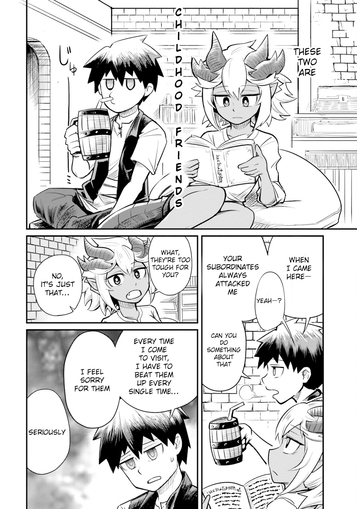 Dungeon's Childhood Friend chapter 1 page 13