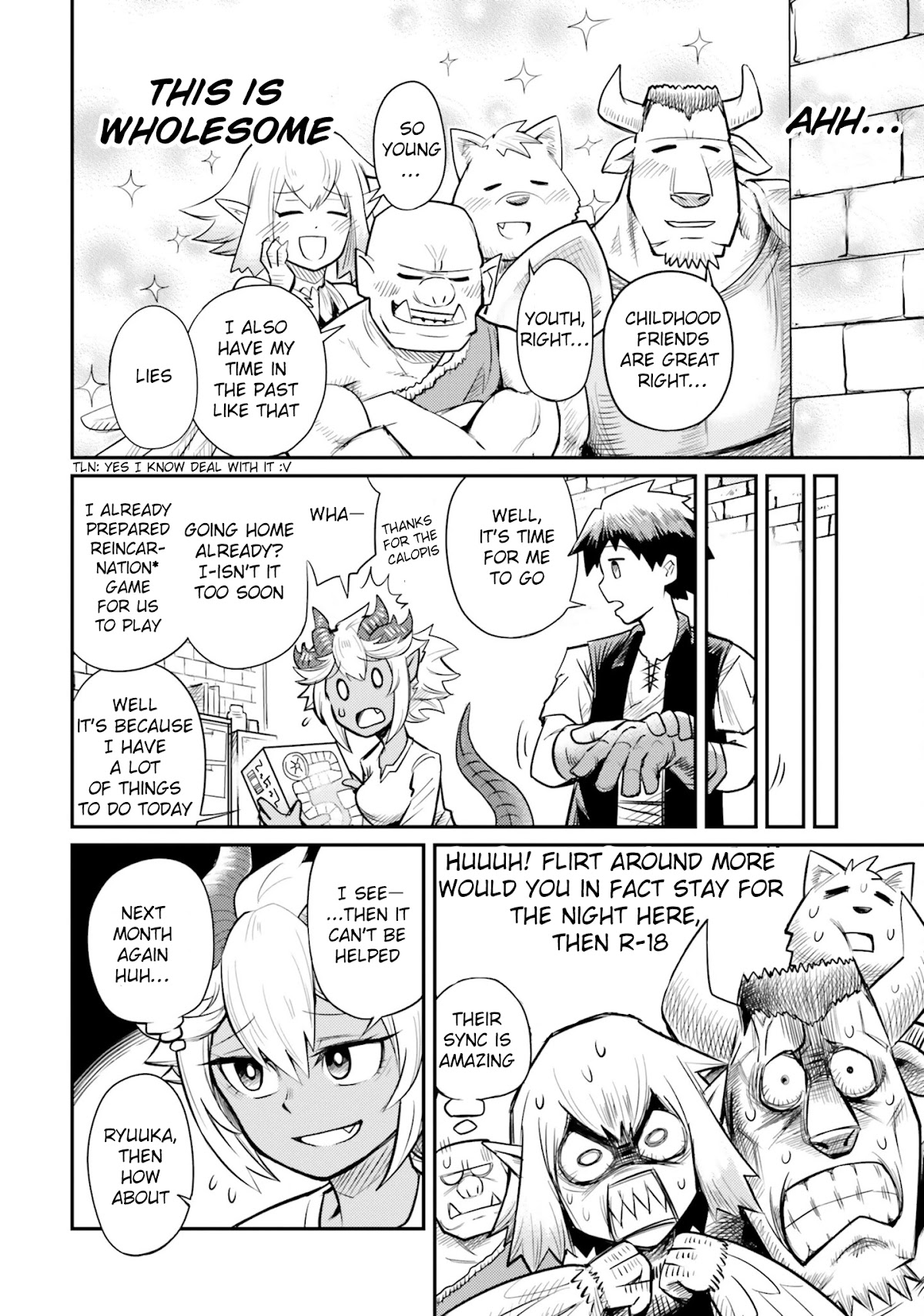 Dungeon's Childhood Friend chapter 1 page 15