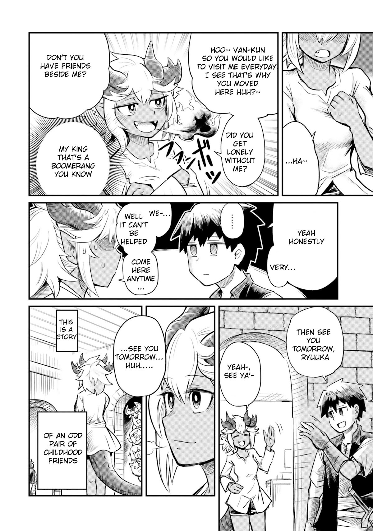 Dungeon's Childhood Friend chapter 1 page 17