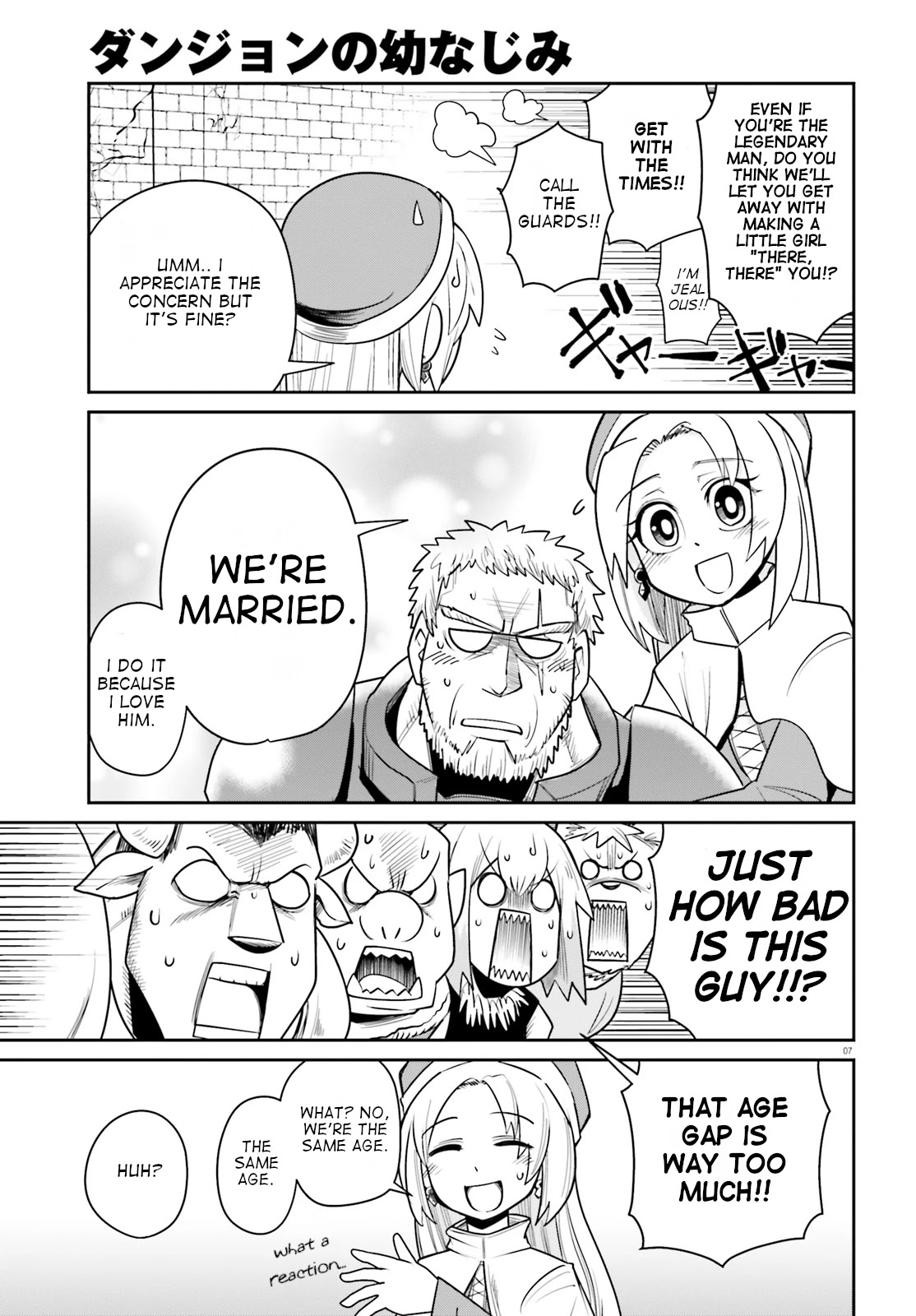 Dungeon's Childhood Friend chapter 10 page 7