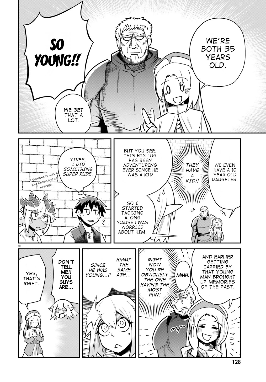 Dungeon's Childhood Friend chapter 10 page 8