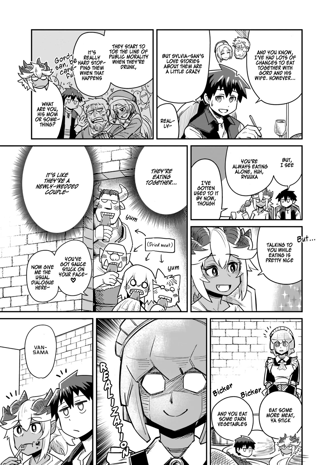 Dungeon's Childhood Friend chapter 13 page 10