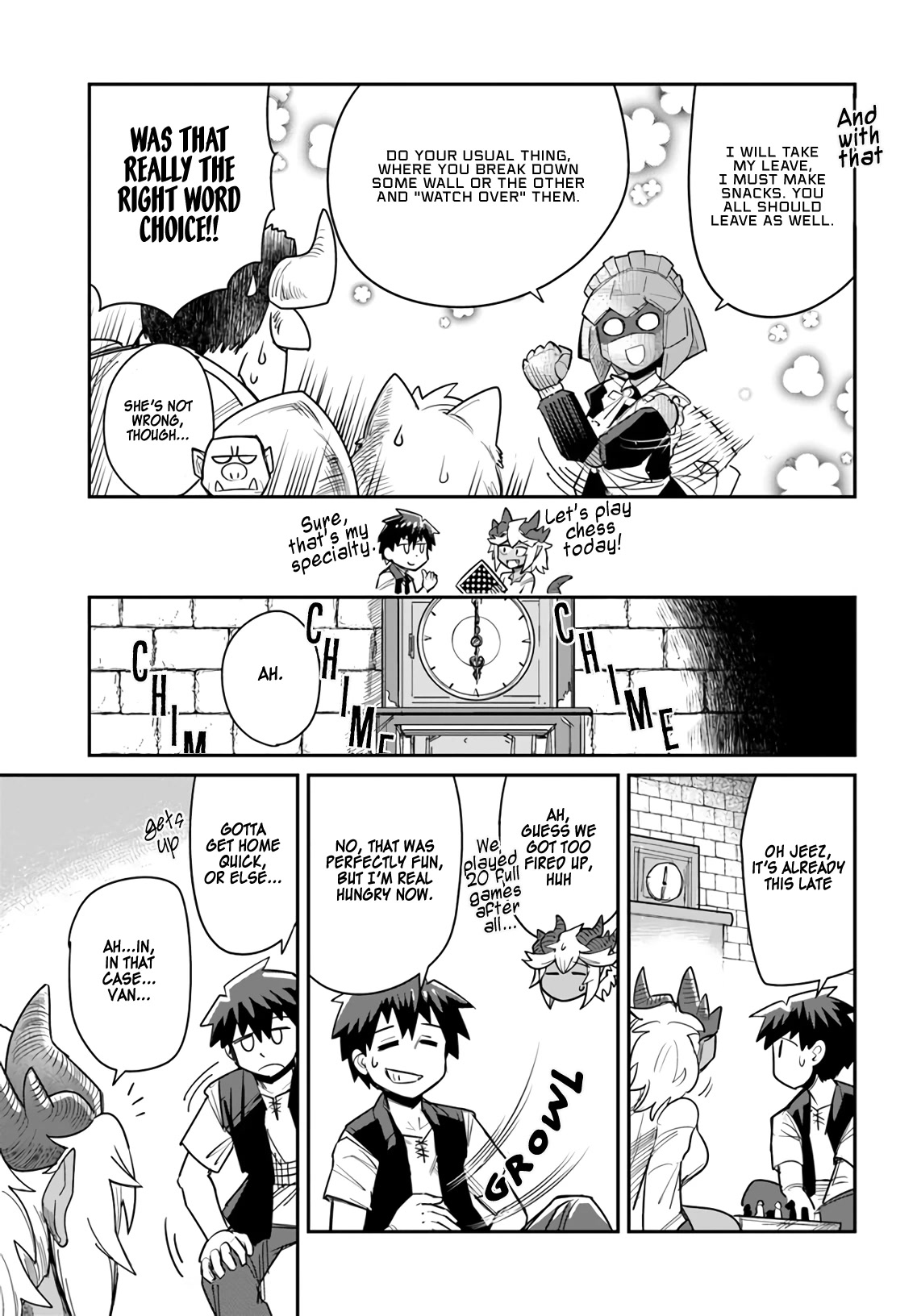 Dungeon's Childhood Friend chapter 13 page 8