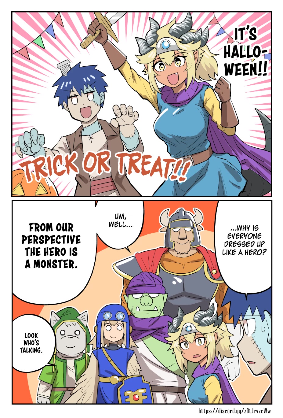 Dungeon's Childhood Friend chapter 16.6 page 1