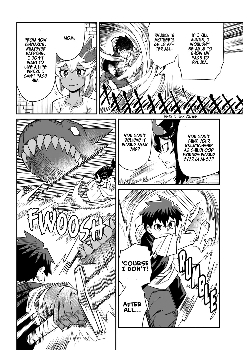 Dungeon's Childhood Friend chapter 17 page 10