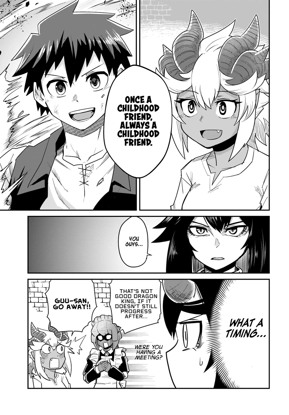 Dungeon's Childhood Friend chapter 17 page 11