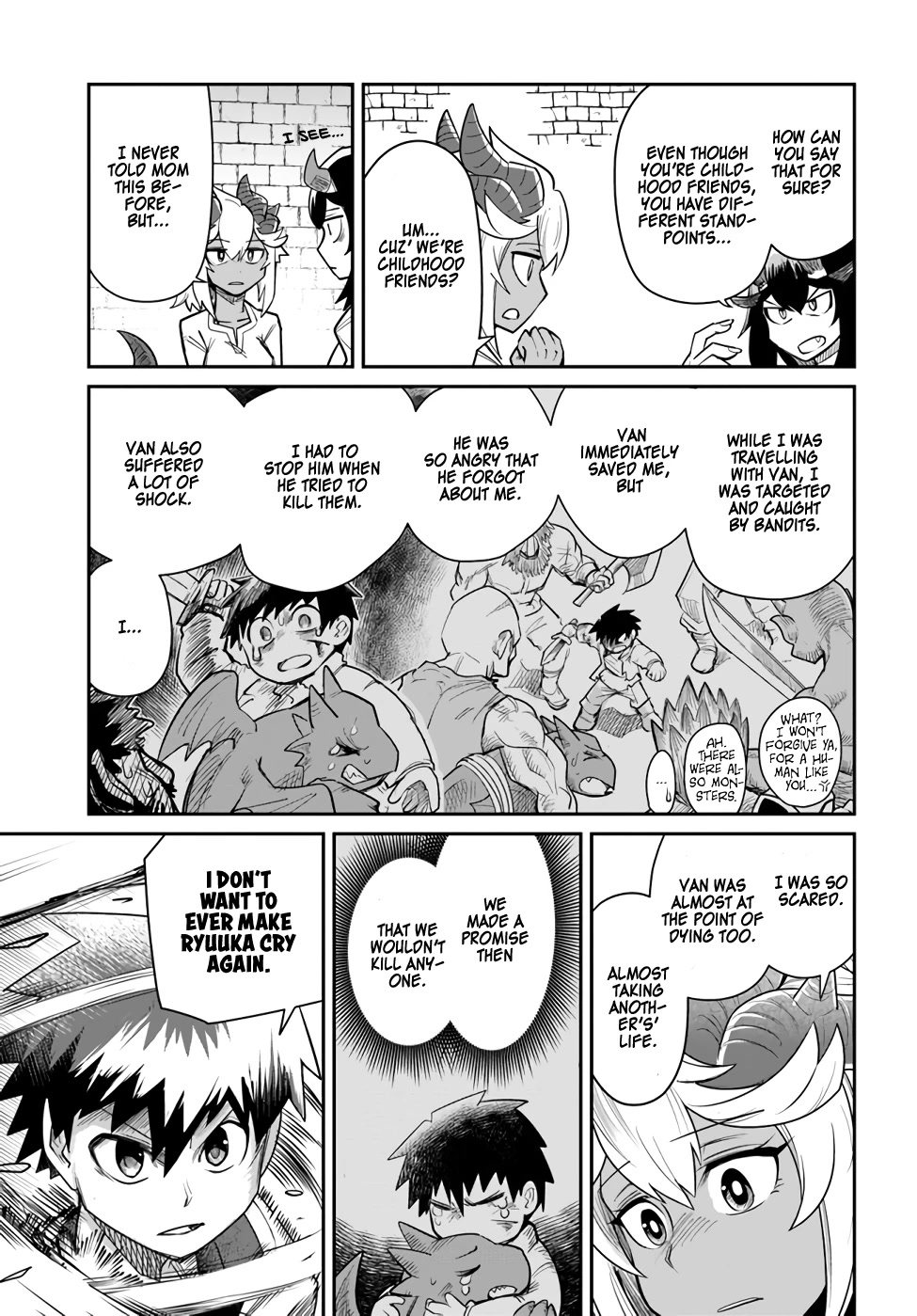 Dungeon's Childhood Friend chapter 17 page 9