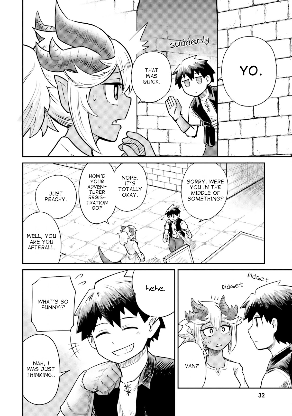 Dungeon's Childhood Friend chapter 2 page 10