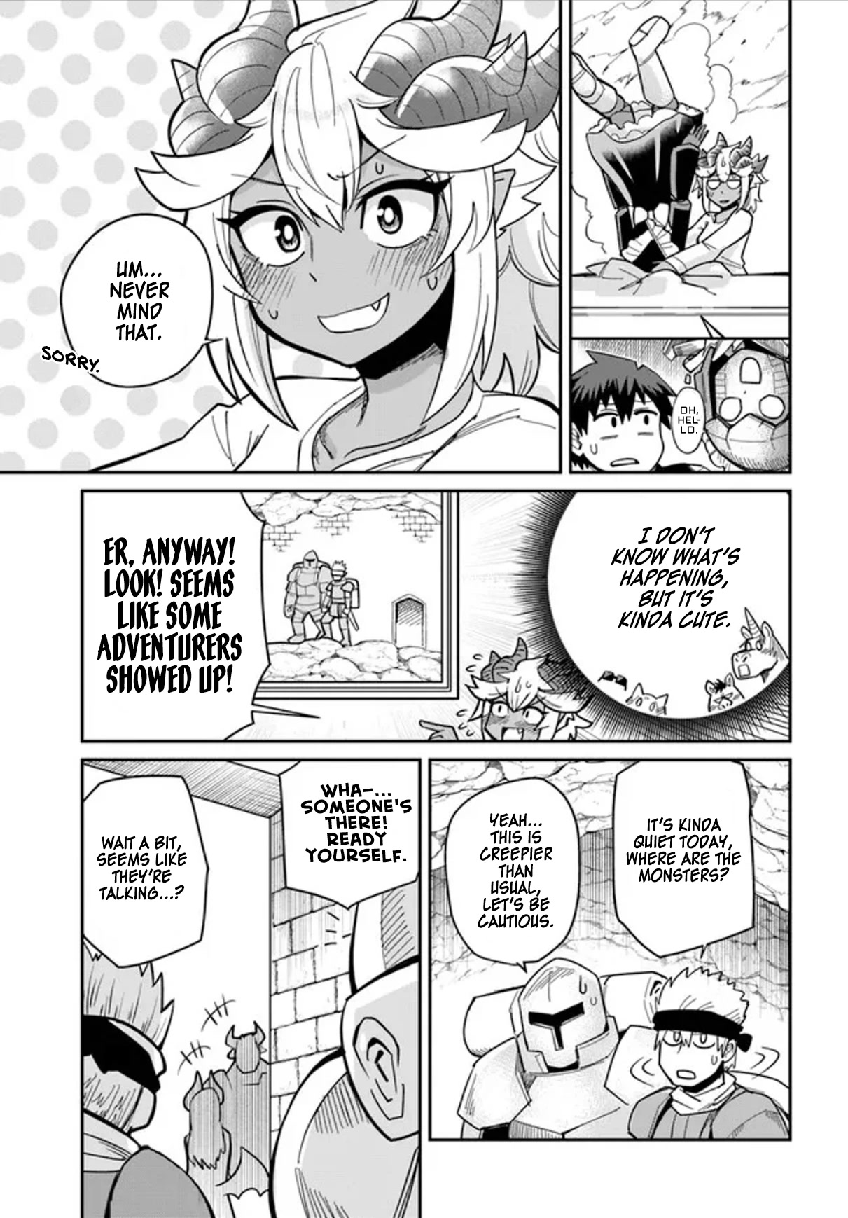 Dungeon's Childhood Friend chapter 20.1 page 9