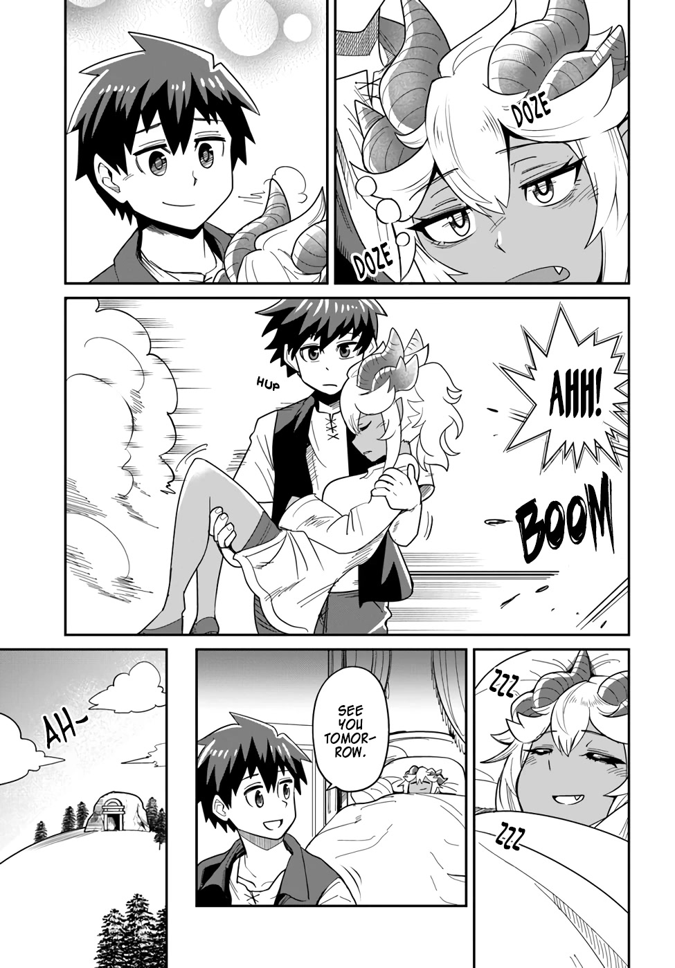 Dungeon's Childhood Friend chapter 23 page 13