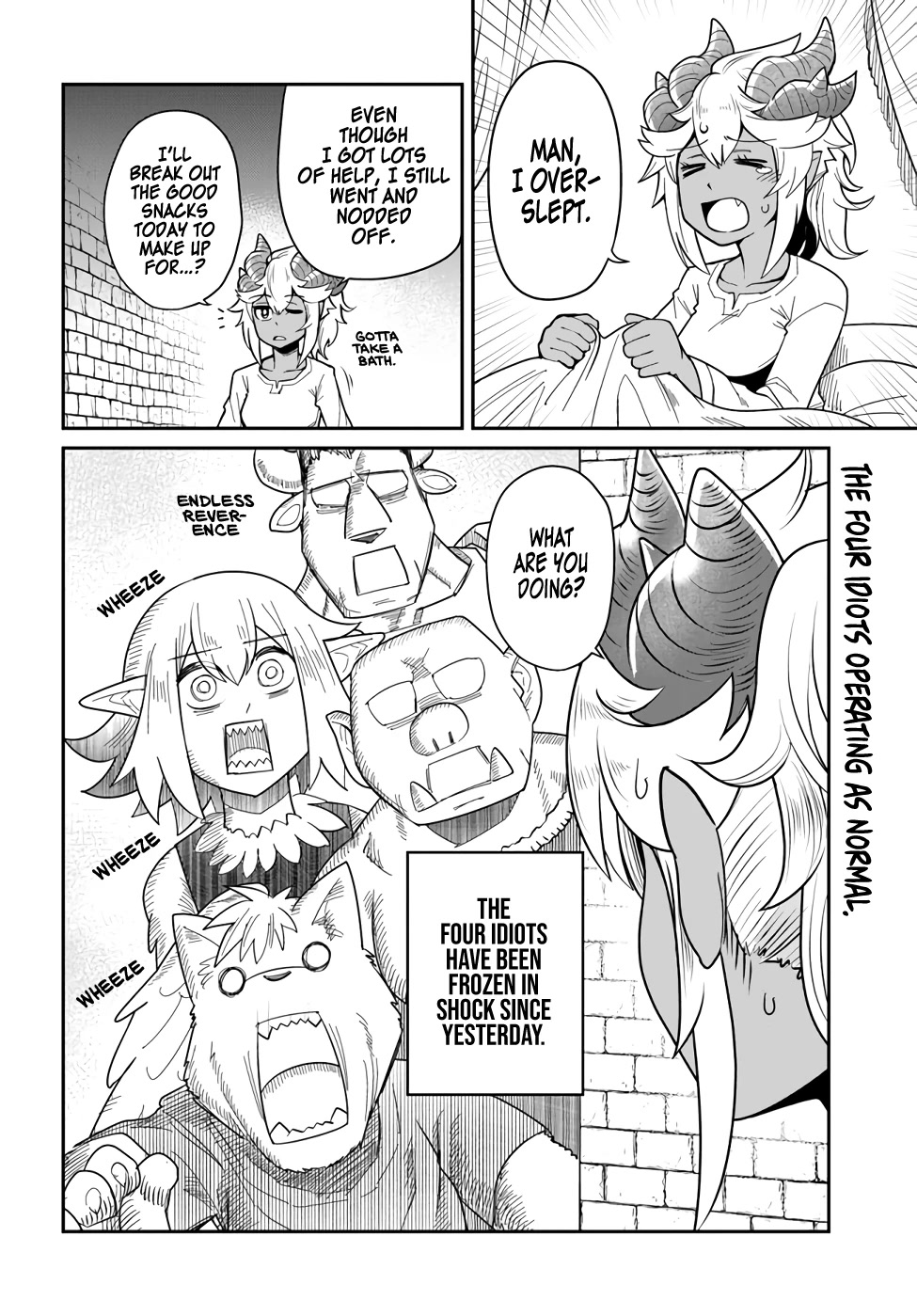 Dungeon's Childhood Friend chapter 23 page 14