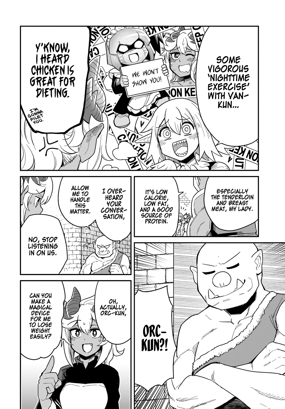 Dungeon's Childhood Friend chapter 24 page 6