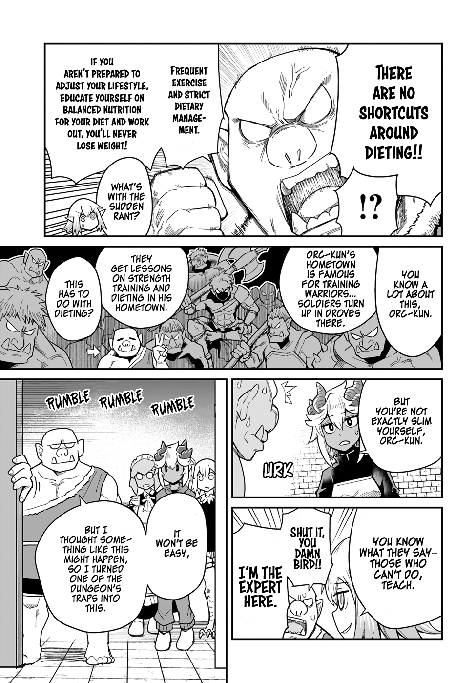 Dungeon's Childhood Friend chapter 24 page 7