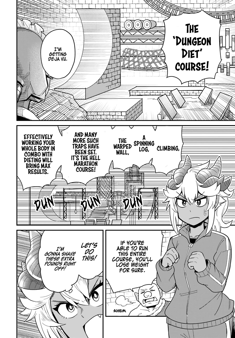 Dungeon's Childhood Friend chapter 24 page 8
