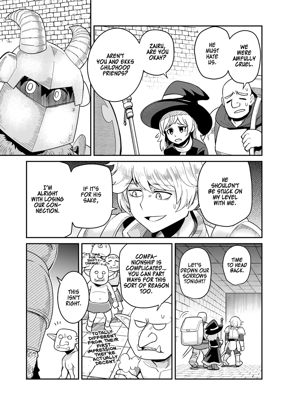 Dungeon's Childhood Friend chapter 25 page 9