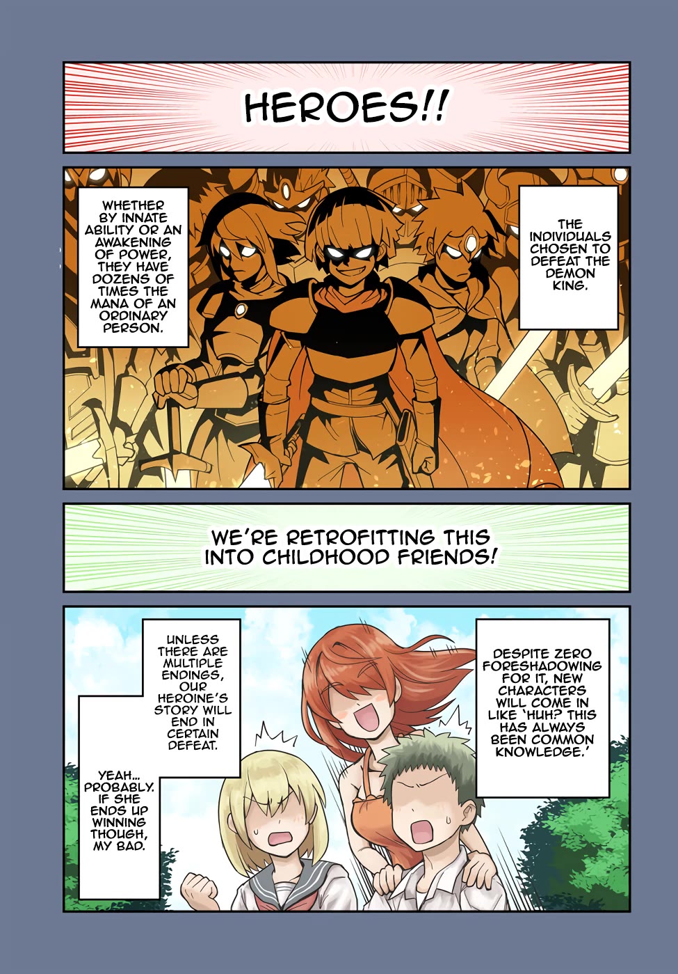 Dungeon's Childhood Friend chapter 28 page 3
