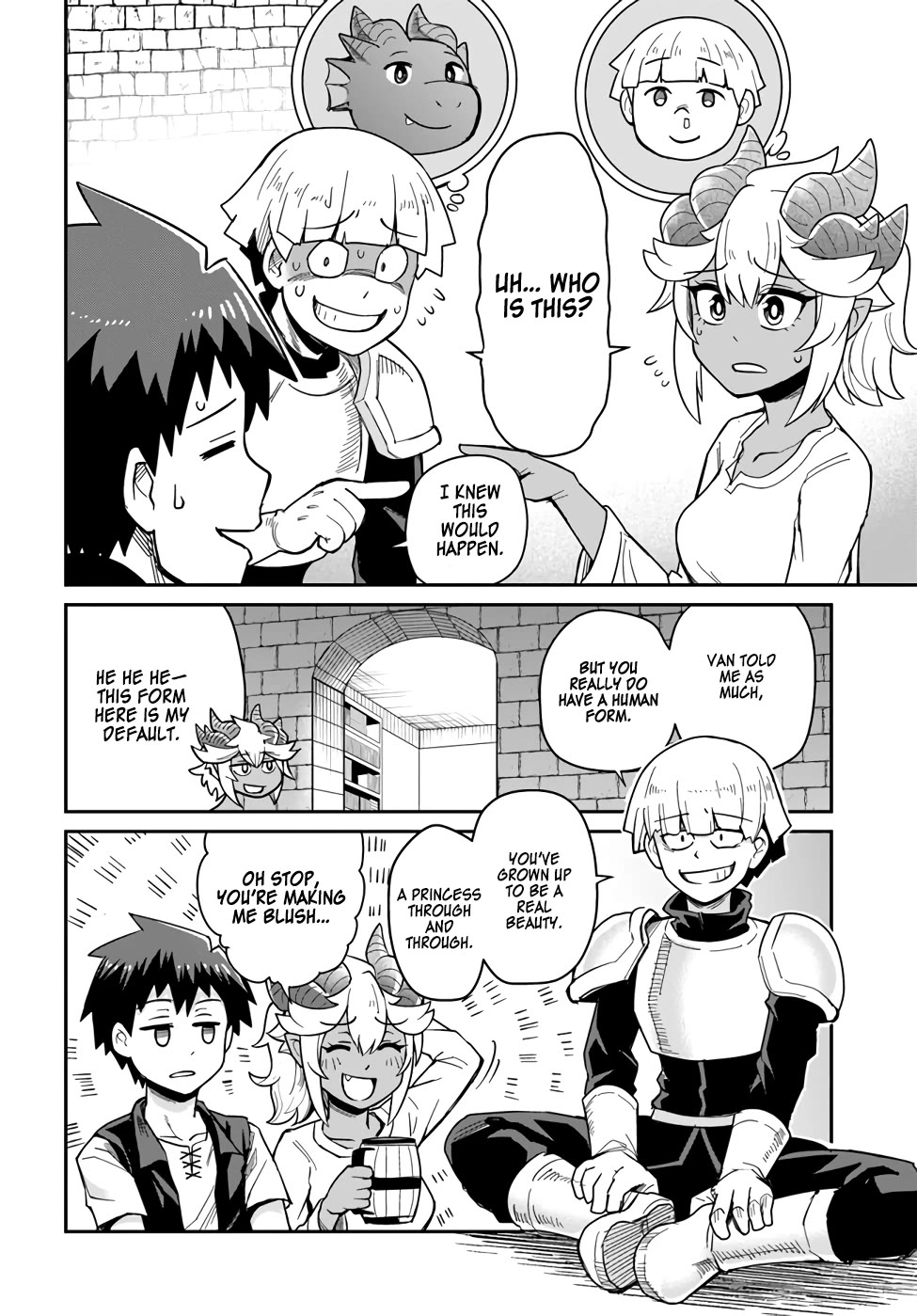 Dungeon's Childhood Friend chapter 28 page 8