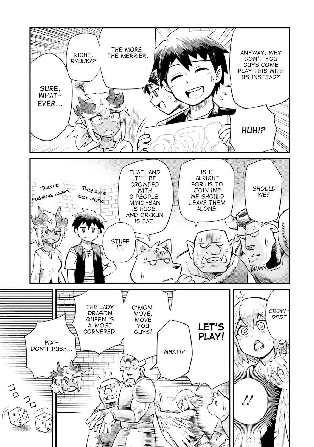 Dungeon's Childhood Friend chapter 3 page 13
