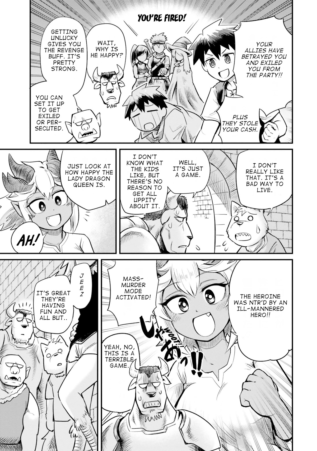 Dungeon's Childhood Friend chapter 3 page 3