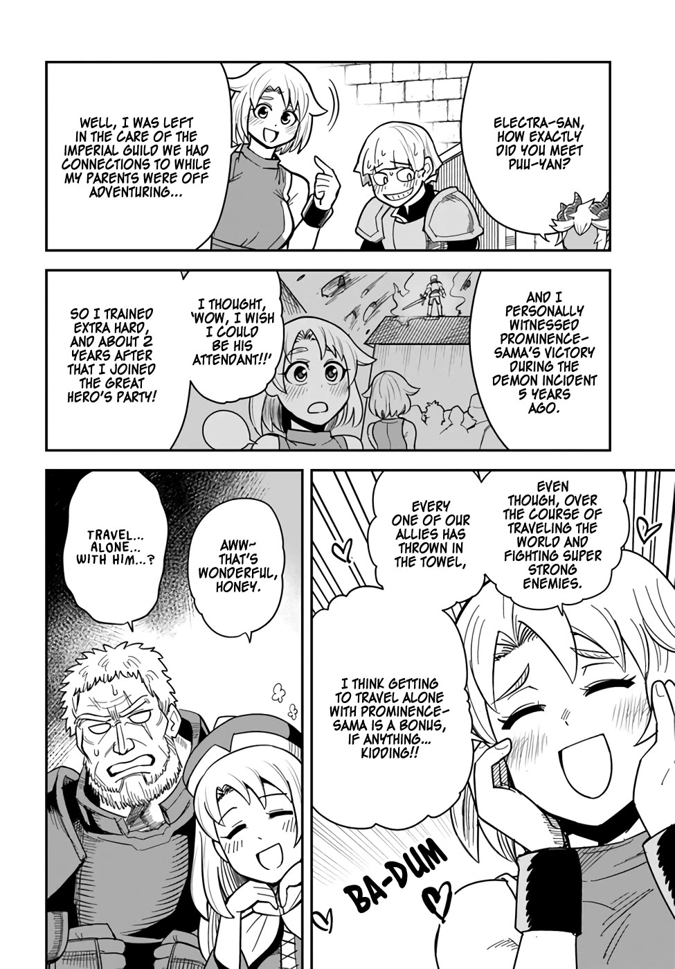 Dungeon's Childhood Friend chapter 30 page 10