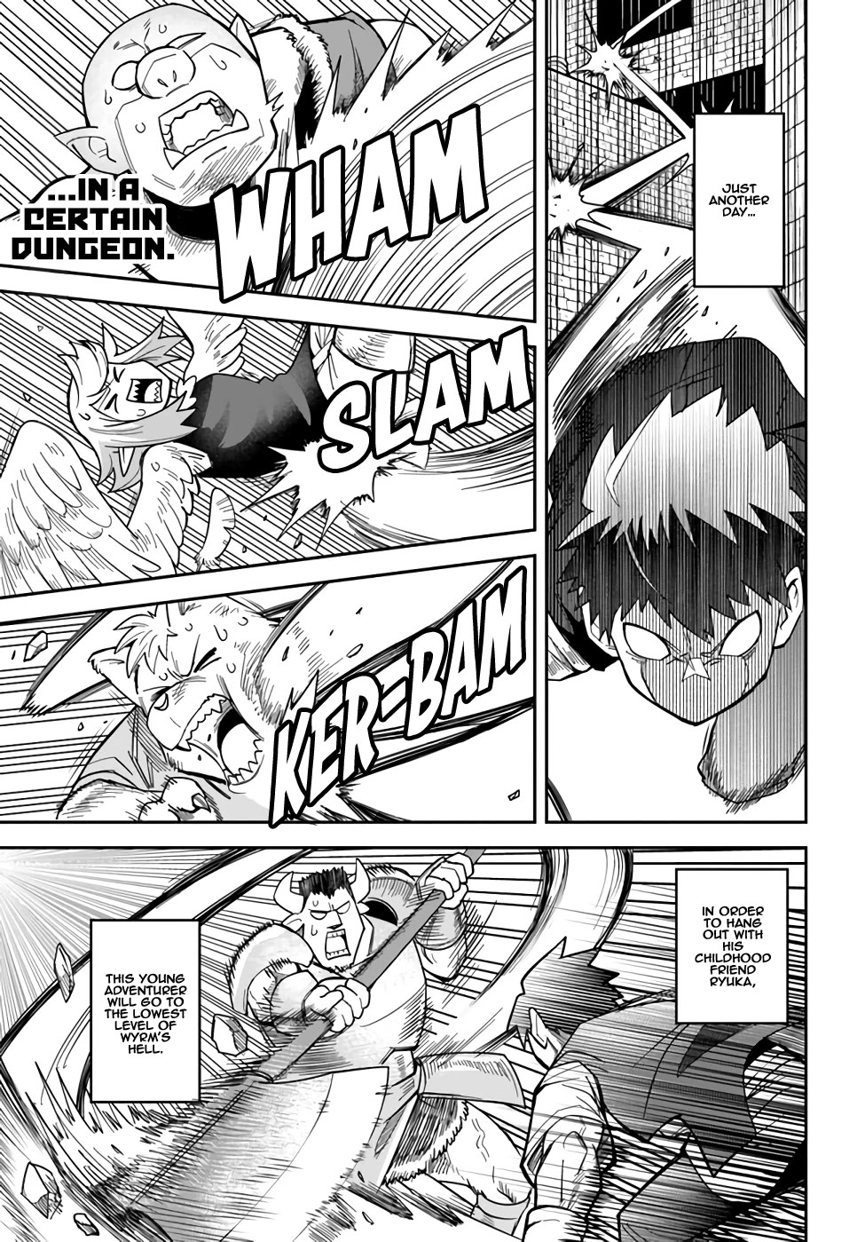 Dungeon's Childhood Friend chapter 32 page 1