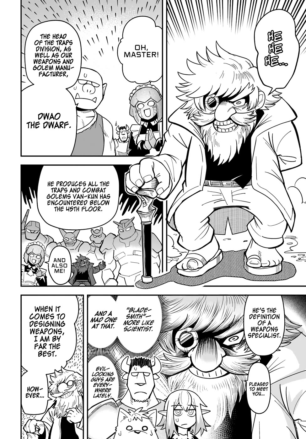 Dungeon's Childhood Friend chapter 32 page 6