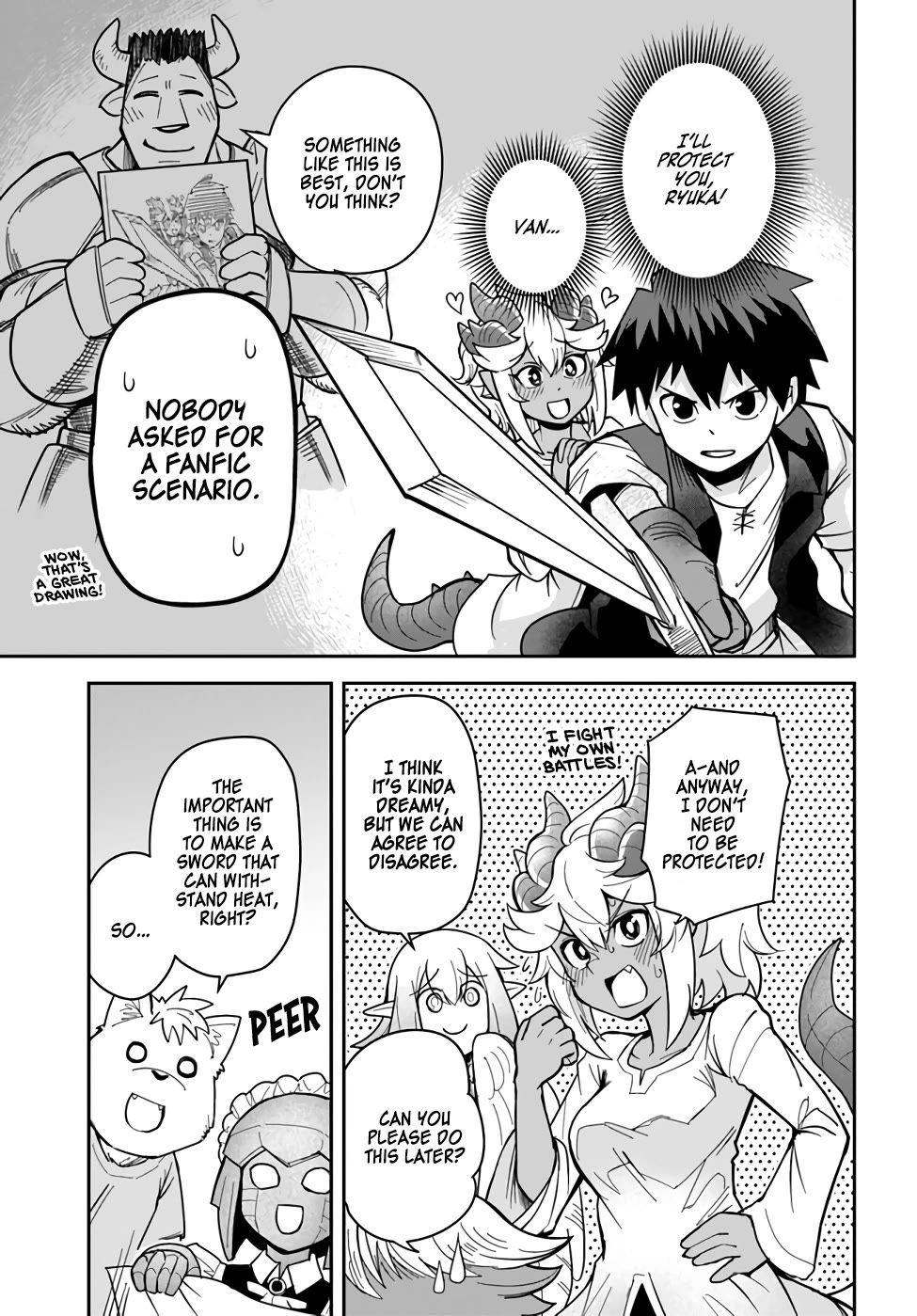 Dungeon's Childhood Friend chapter 32 page 9