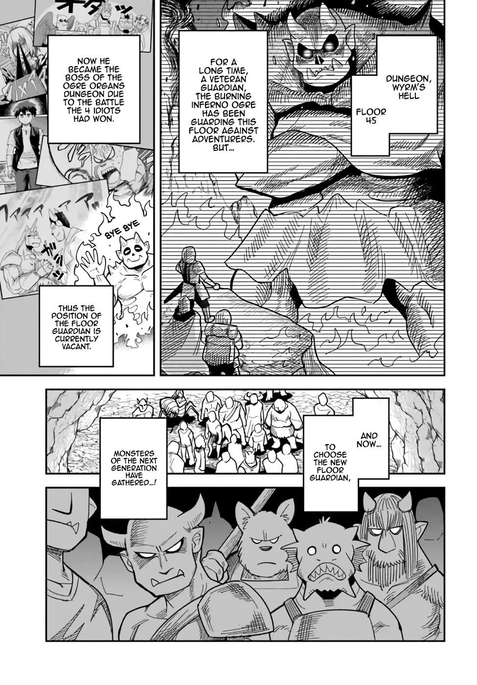 Dungeon's Childhood Friend chapter 35 page 1