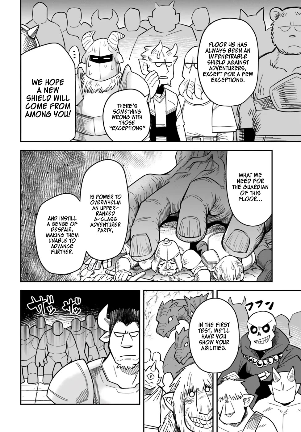 Dungeon's Childhood Friend chapter 35 page 6