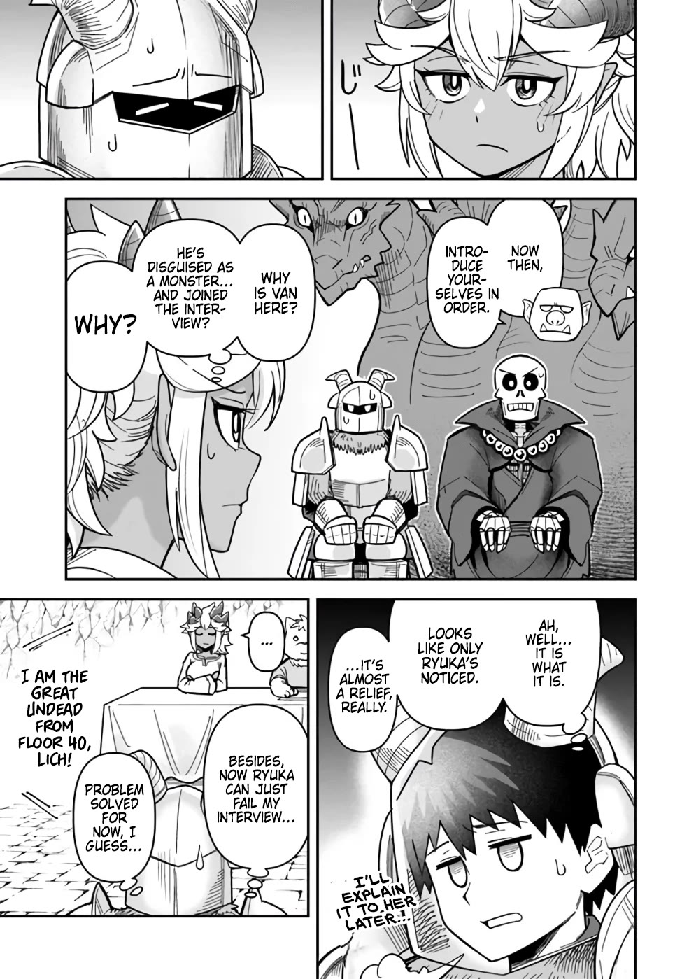 Dungeon's Childhood Friend chapter 36 page 4