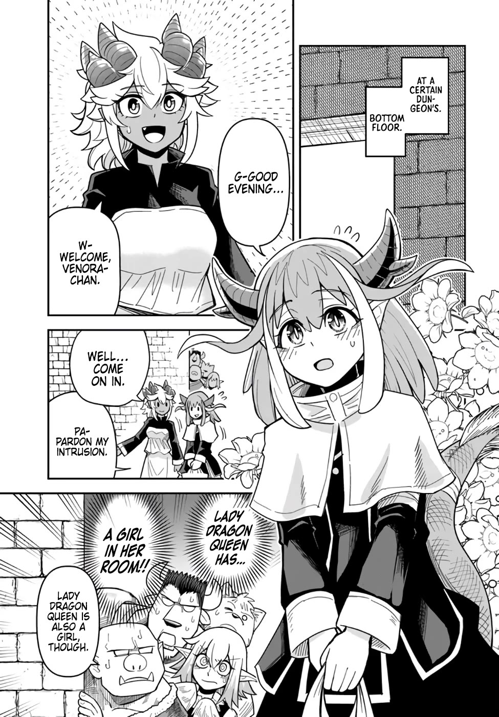 Dungeon's Childhood Friend chapter 39 page 1