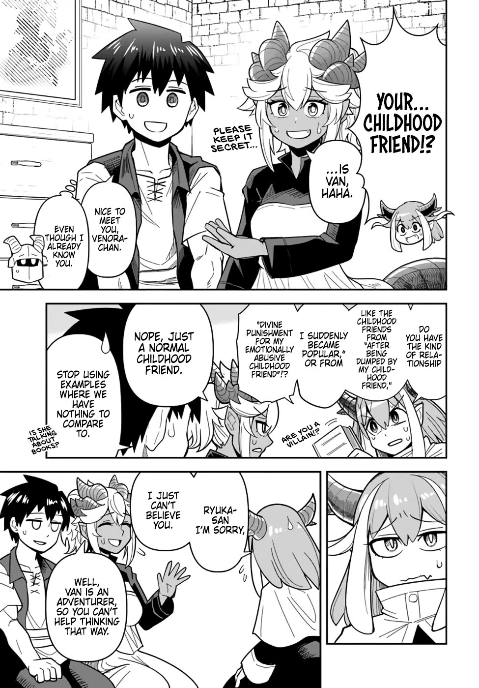 Dungeon's Childhood Friend chapter 39 page 11