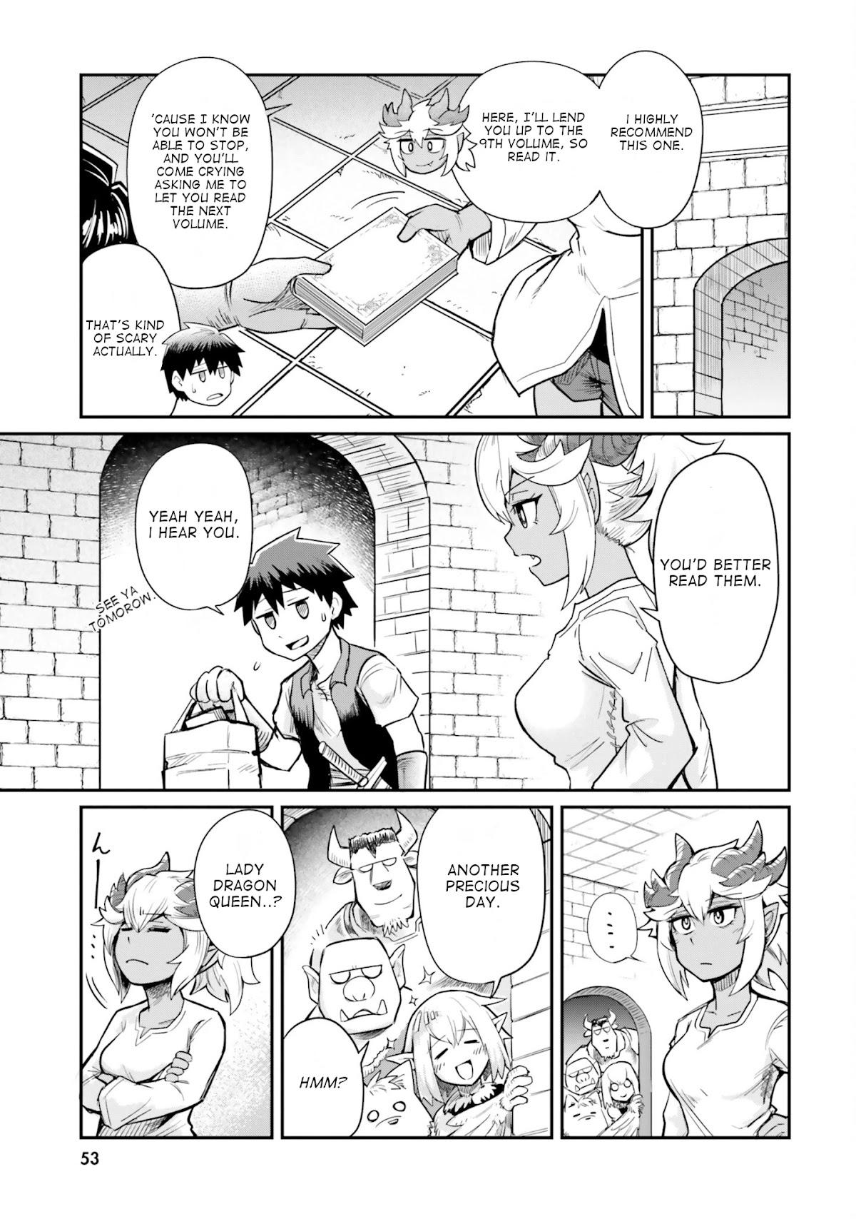 Dungeon's Childhood Friend chapter 4 page 1