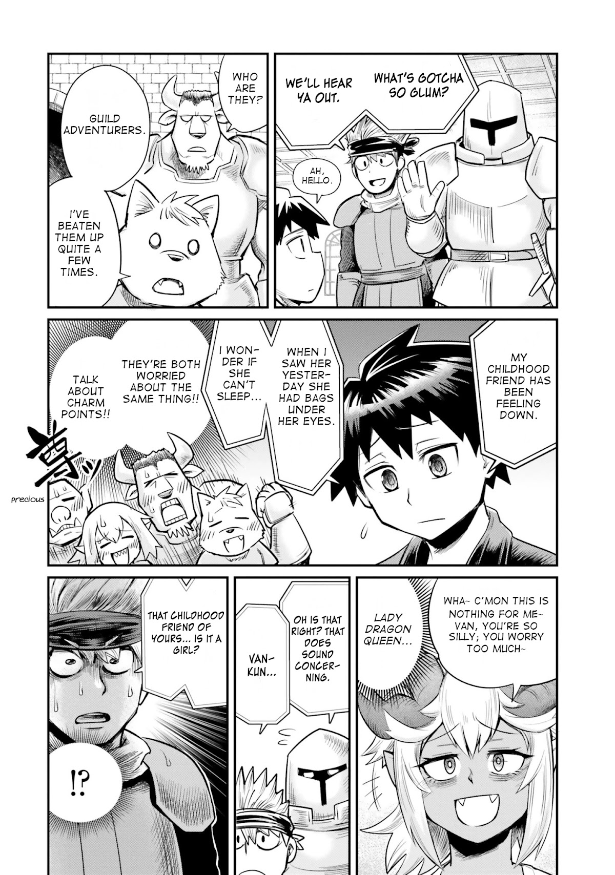 Dungeon's Childhood Friend chapter 4 page 10