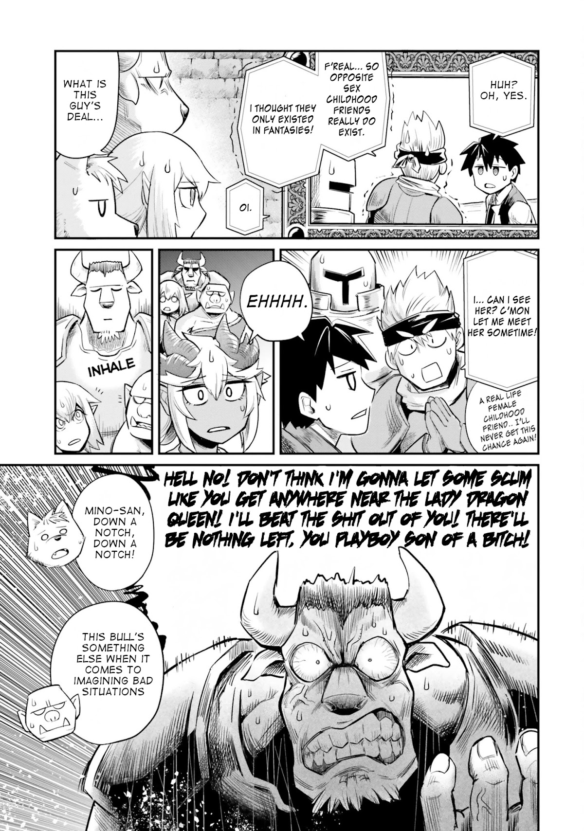 Dungeon's Childhood Friend chapter 4 page 11