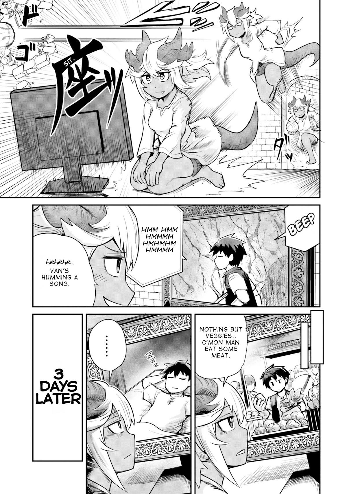 Dungeon's Childhood Friend chapter 4 page 7