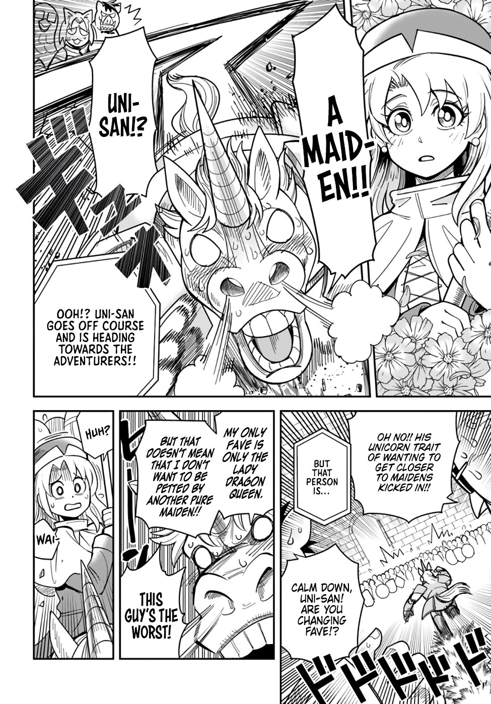 Dungeon's Childhood Friend chapter 43 page 6