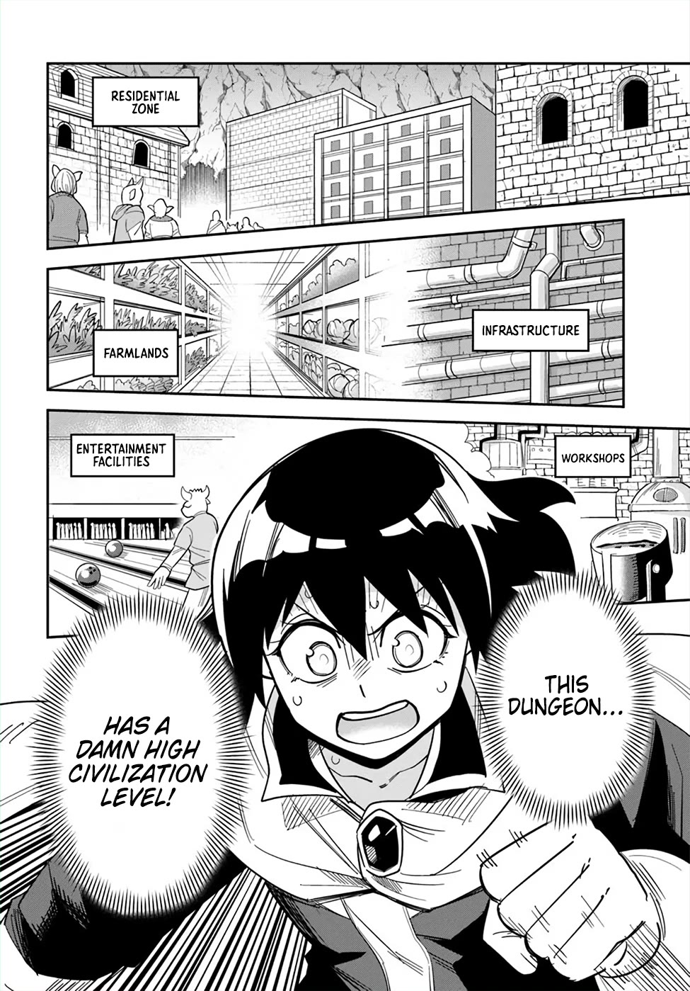 Dungeon's Childhood Friend chapter 47 page 12