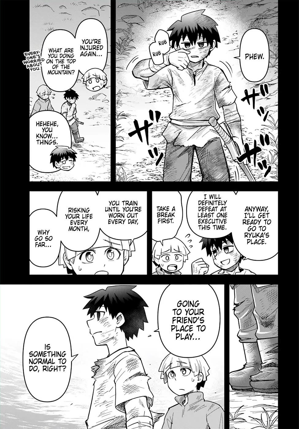 Dungeon's Childhood Friend chapter 49 page 13