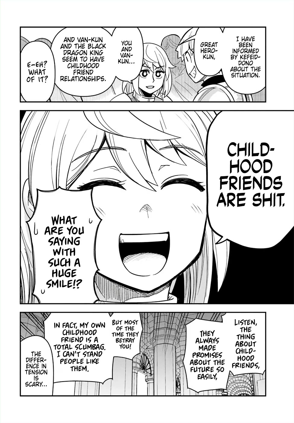 Dungeon's Childhood Friend chapter 49 page 22