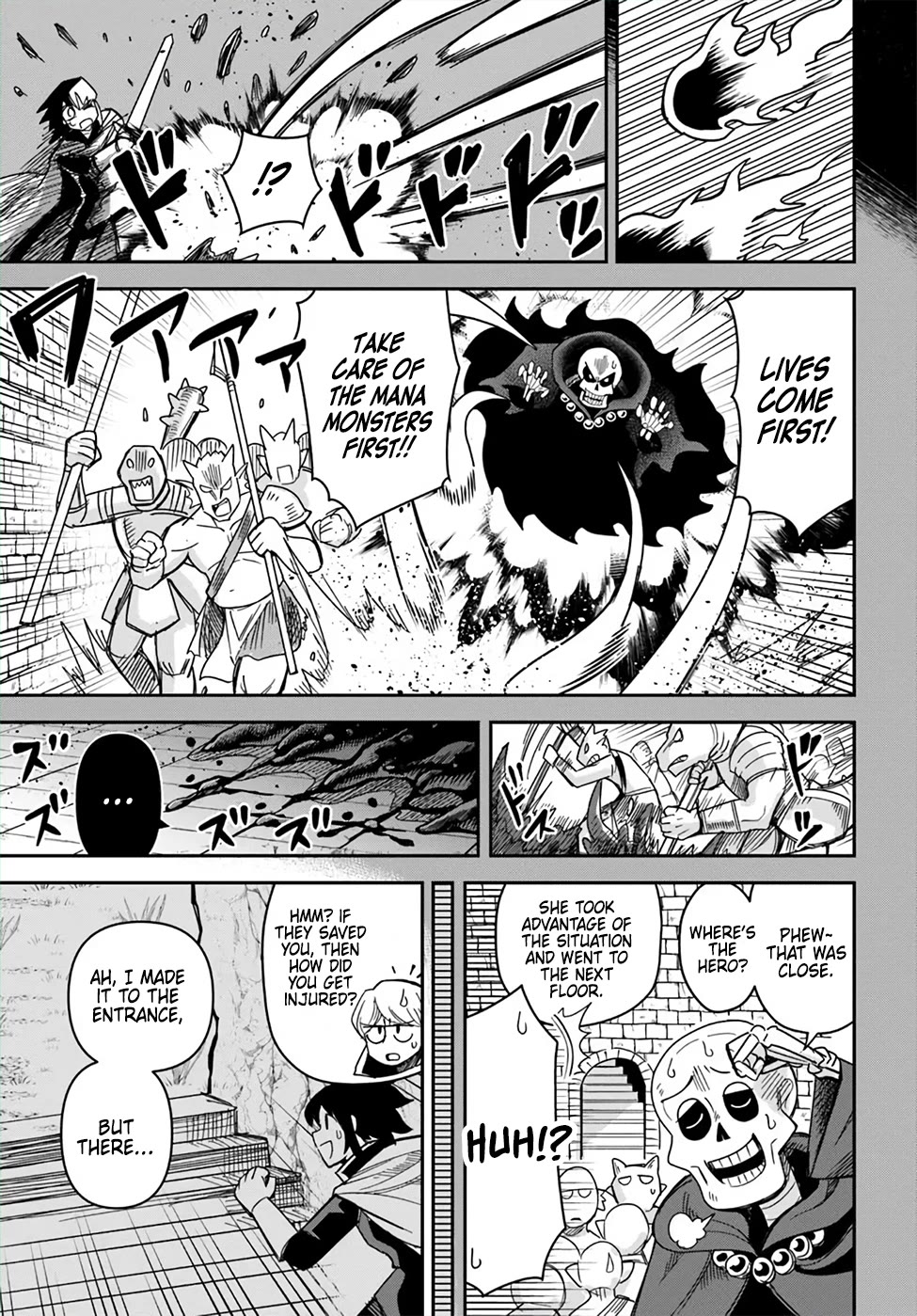 Dungeon's Childhood Friend chapter 49 page 9