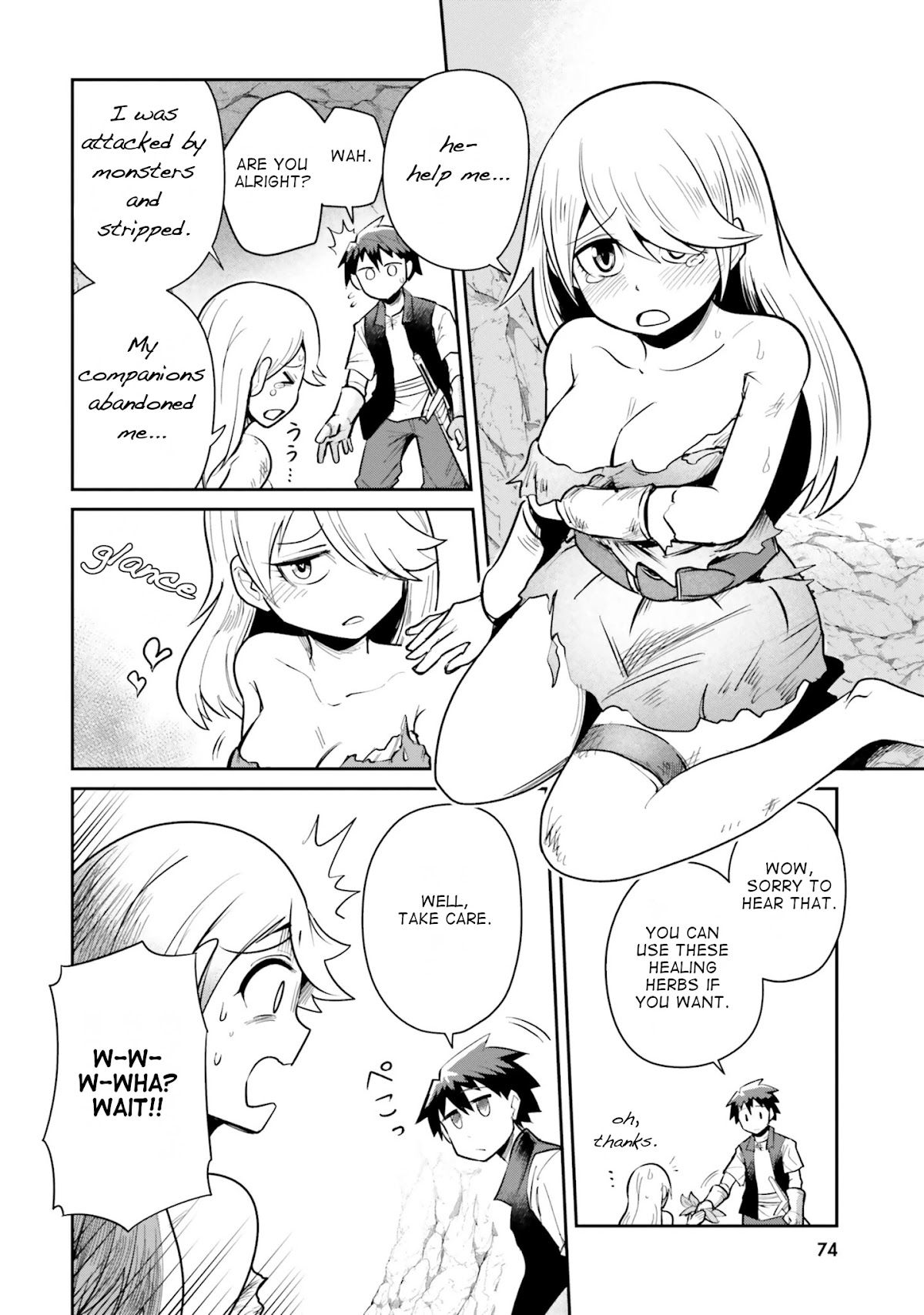 Dungeon's Childhood Friend chapter 5 page 4