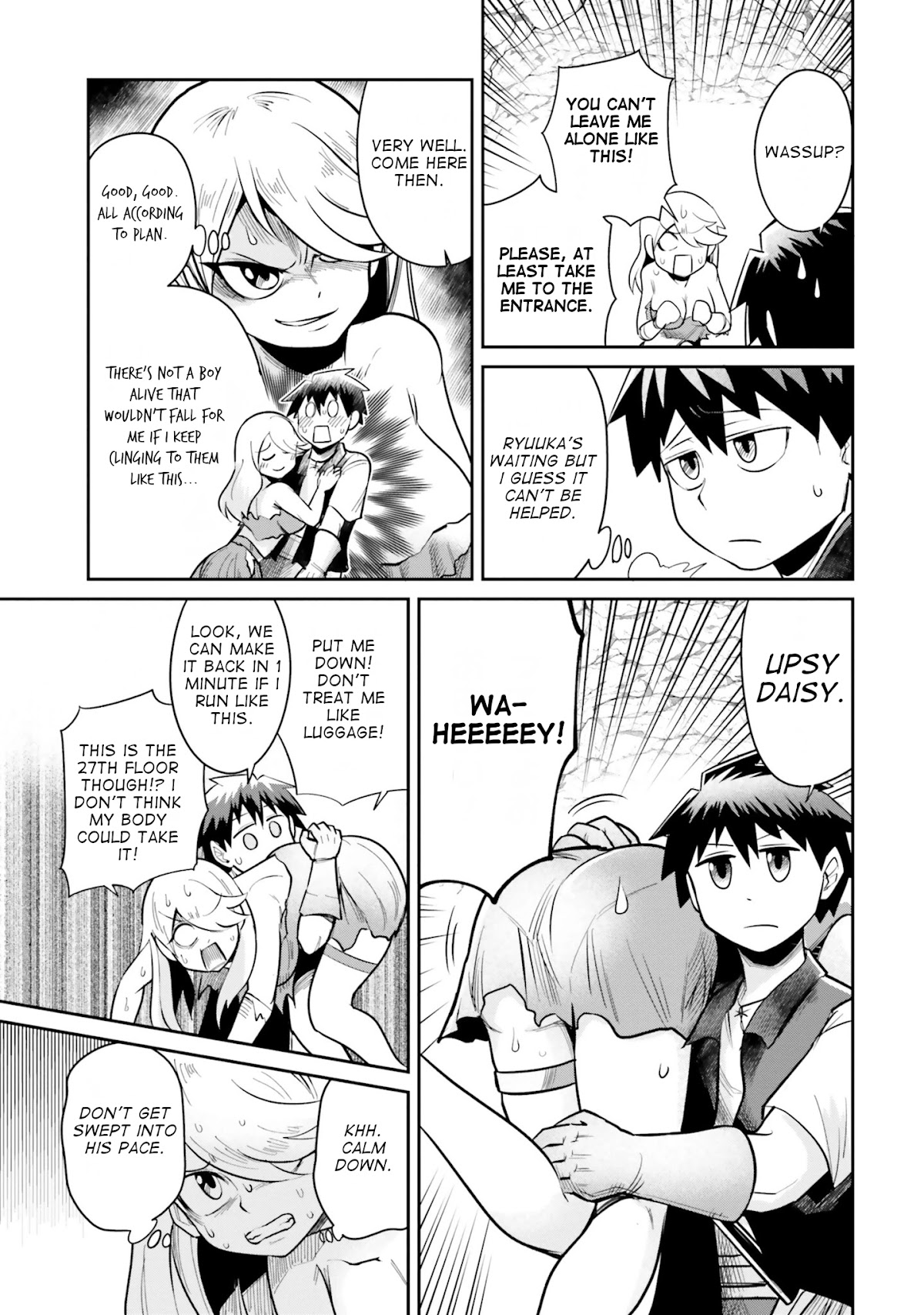 Dungeon's Childhood Friend chapter 5 page 5