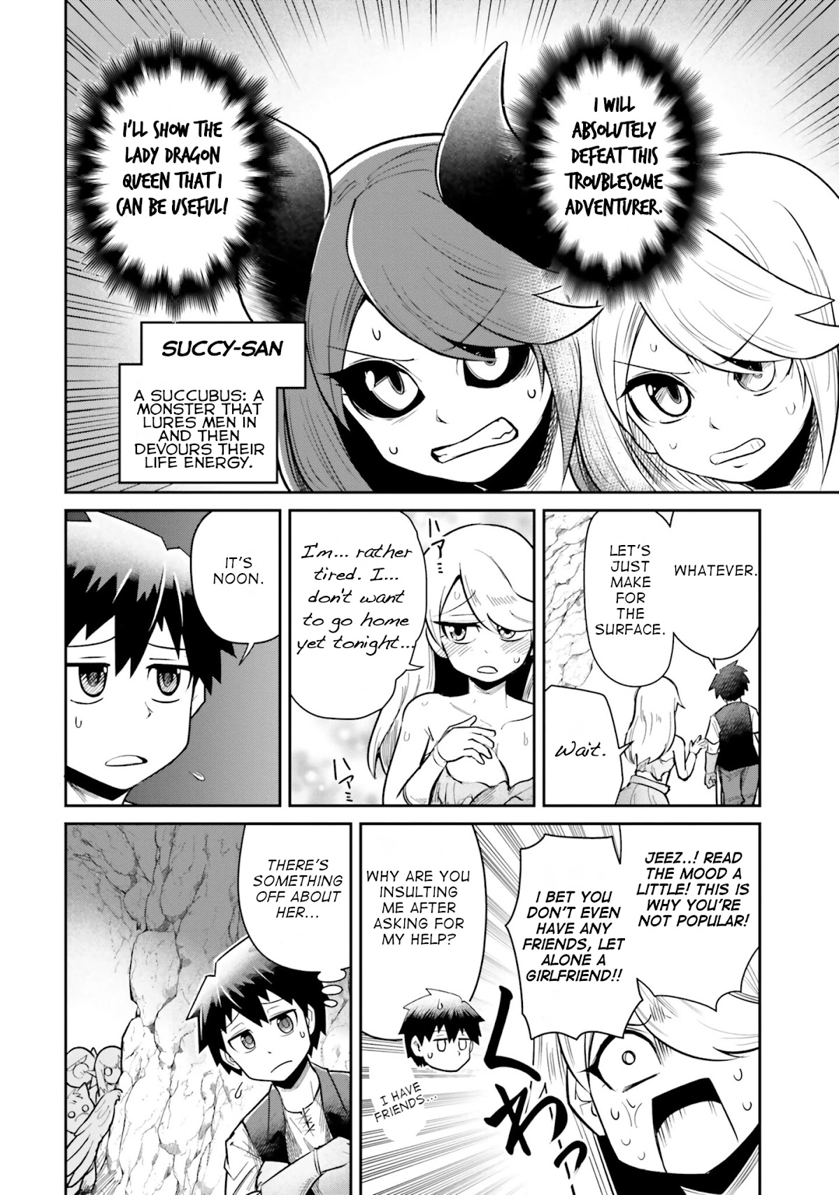 Dungeon's Childhood Friend chapter 5 page 6