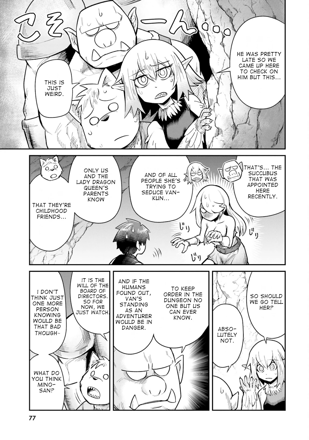 Dungeon's Childhood Friend chapter 5 page 7