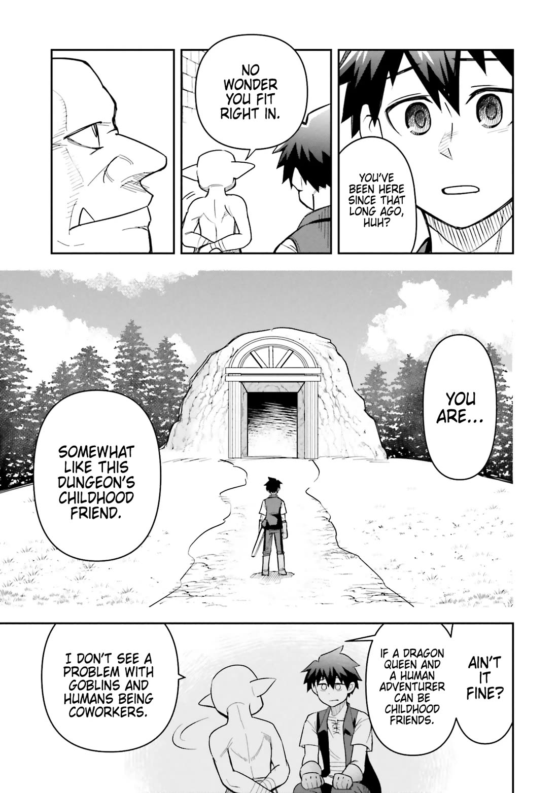 Dungeon's Childhood Friend chapter 52 page 22