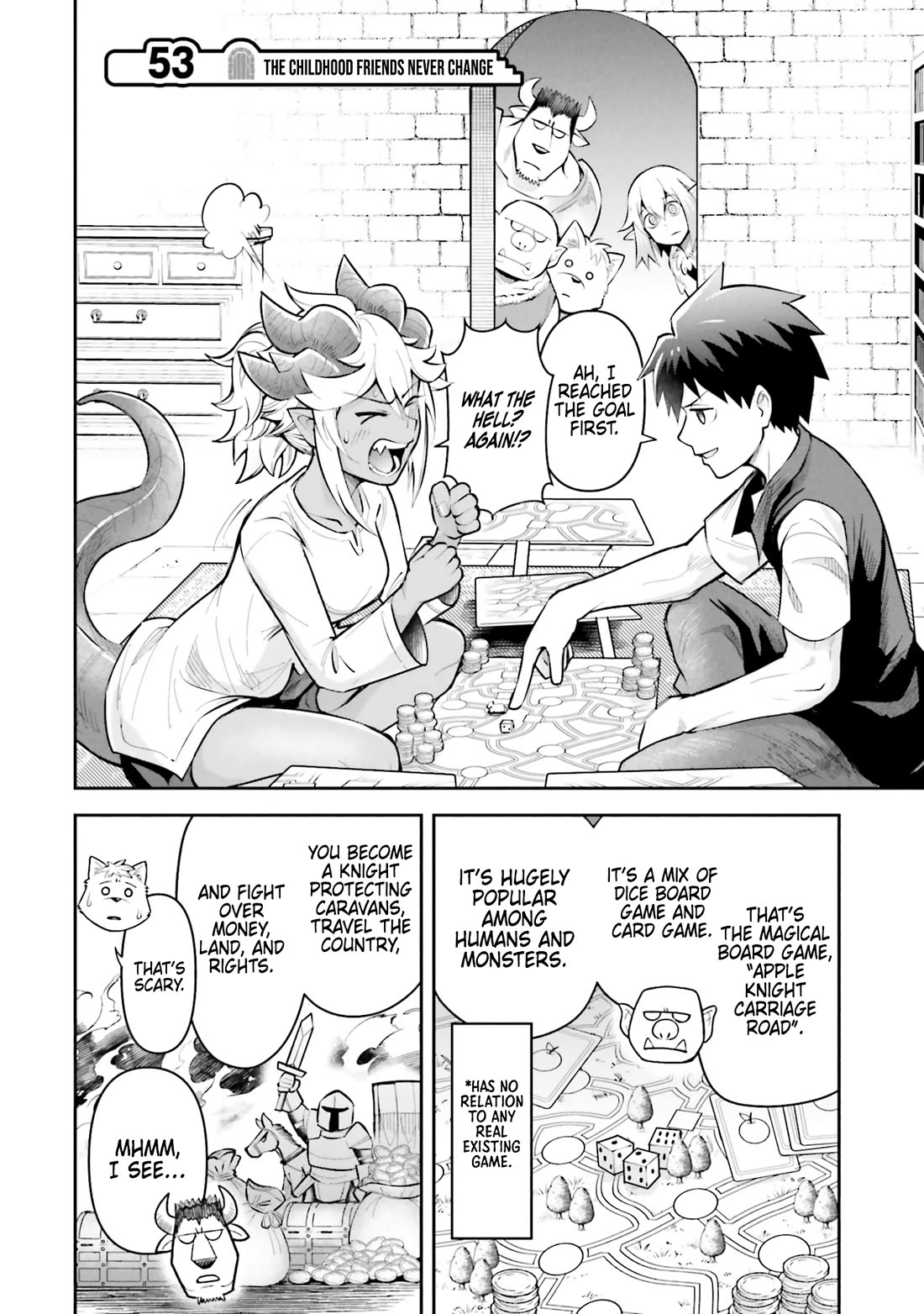 Dungeon's Childhood Friend chapter 53 page 2
