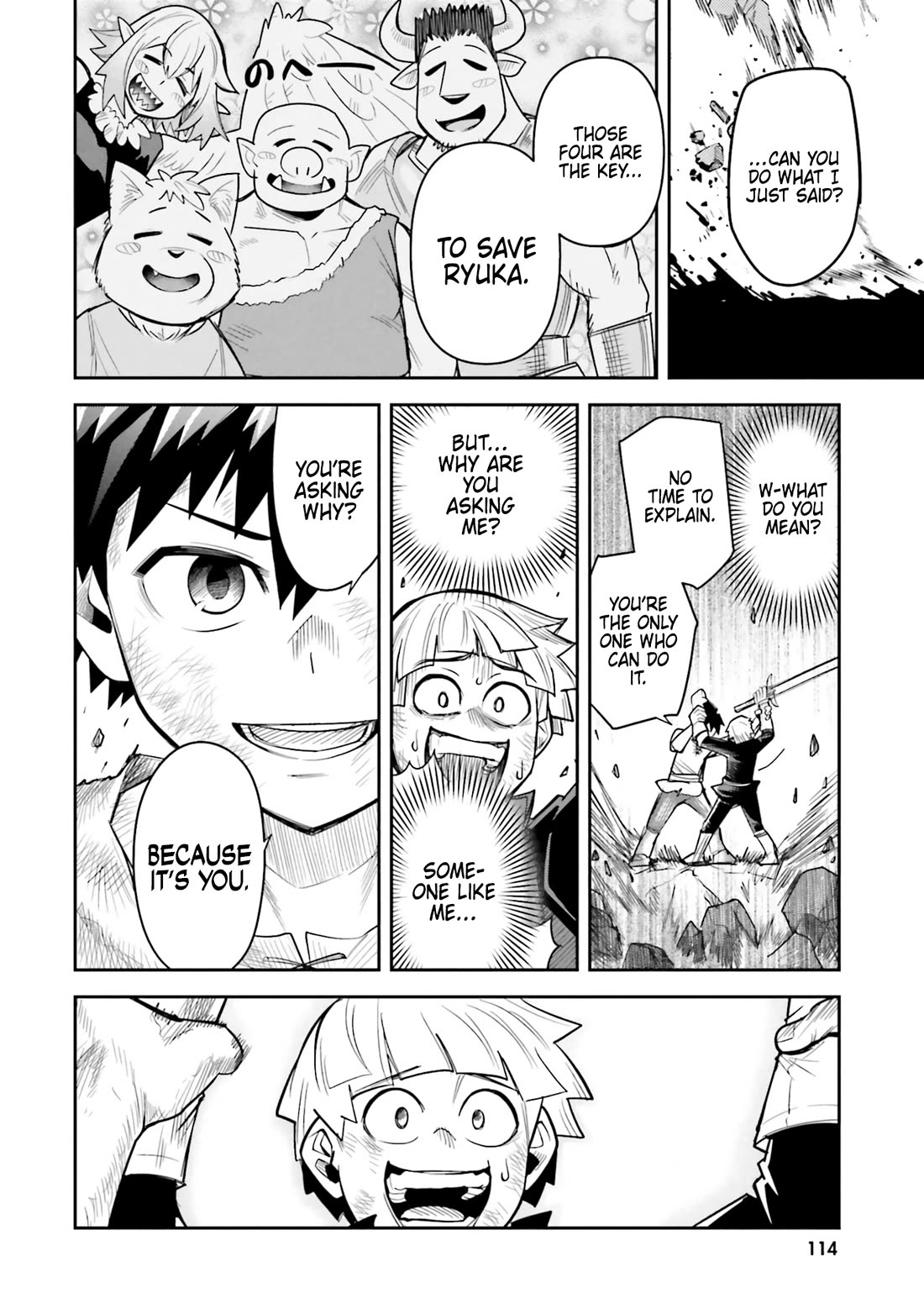 Dungeon's Childhood Friend chapter 57 page 8