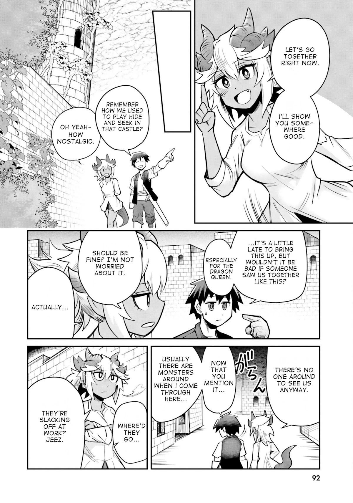 Dungeon's Childhood Friend chapter 6 page 4